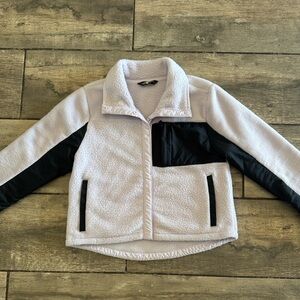 The North Face Kids Jacket in White and Black